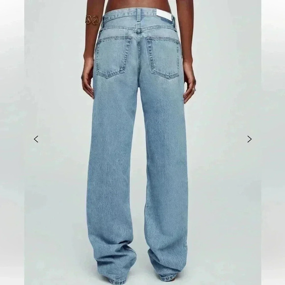 RE / DONE LA Jeans | Wasted Indigo 5 Pocket | 32 Loose Long - Picture 3 of 5